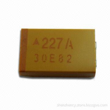 Tantalum Capacitor with 4 to 50V Rated Voltage and 2,000 Hours Lifespan